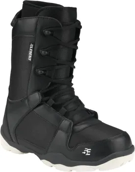 5th Element ST Lace and Dial Snowboard Boots for Men - Black Compatible with Strap Snowboard Bindings- Waterproof Liners -All Mountain Snowboarding Men Size