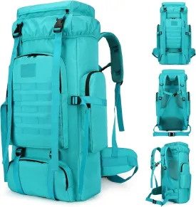 70L Hiking Backpacks Men Women Molle Army Assault Pack Tactical Bag Rucksack
