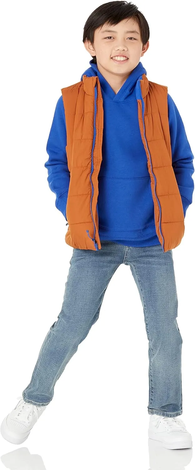 Amazon Essentials Boys and Toddlers' Heavyweight Puffer Vest