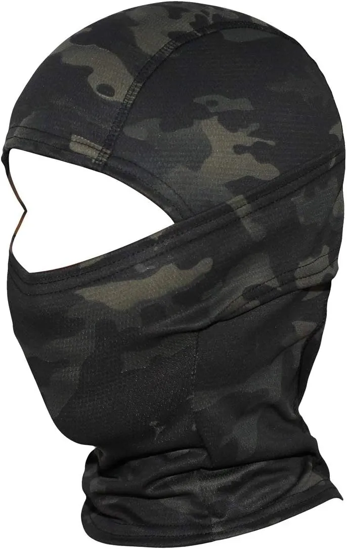 Balaclava Tactical Face Mask Great for Skiing, Paintball, Air Soft, Running  Multiple Color Options