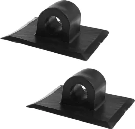 BESPORTBLE Kayak Motor Mount Bracket - Durable PVC Buckle Hardware for Securely Attaching Outboard Engines to Canoes and Kayaks - Marine Accessory for Fishing and Water Sports