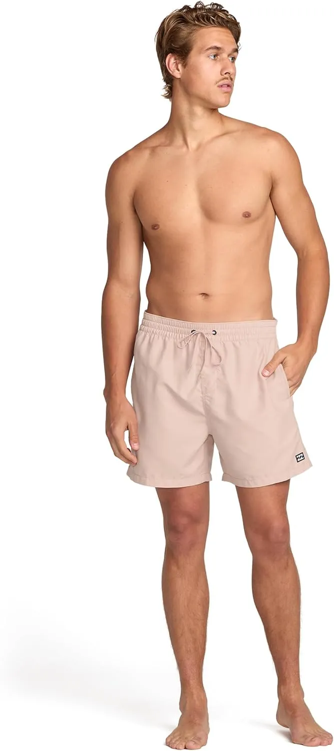 Billabong Men's Standard All Day Overdye Layback Elastic Waist Boardshort, 17 Inch Outseam
