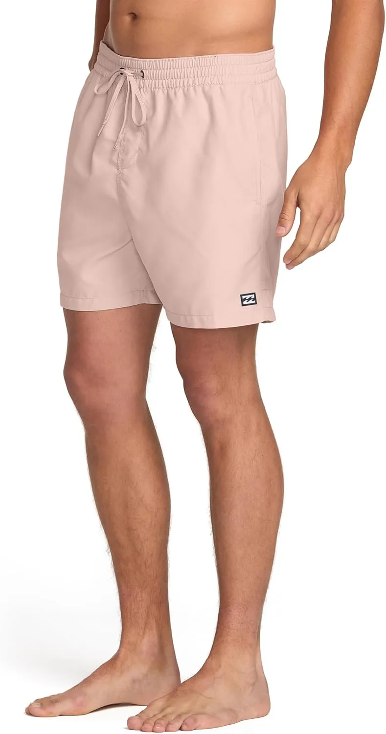Billabong Men's Standard All Day Overdye Layback Elastic Waist Boardshort, 17 Inch Outseam