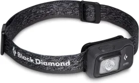 BLACK DIAMOND Astro 300 LED Headlamp, Dimmable Battery Powered IPX4 Rainproof Headlamp for Camping, Hiking, Running, Work, Travel, Graphite