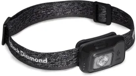 BLACK DIAMOND Astro 300-R Rechargeable LED Headlamp, Dimmable IPX4 Rainproof Headlamp for Camping, Hiking, Running, Work, Travel, Graphite