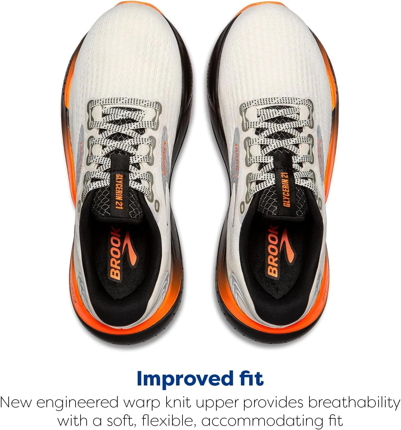 Brooks Mens Glycerin 21 Neutral Running Shoe