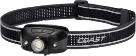 Coast FLX40R 800 Lumen Built-in Rechargeable Battery LED Headlamp with Twist Focus Lens Ultra Strap
