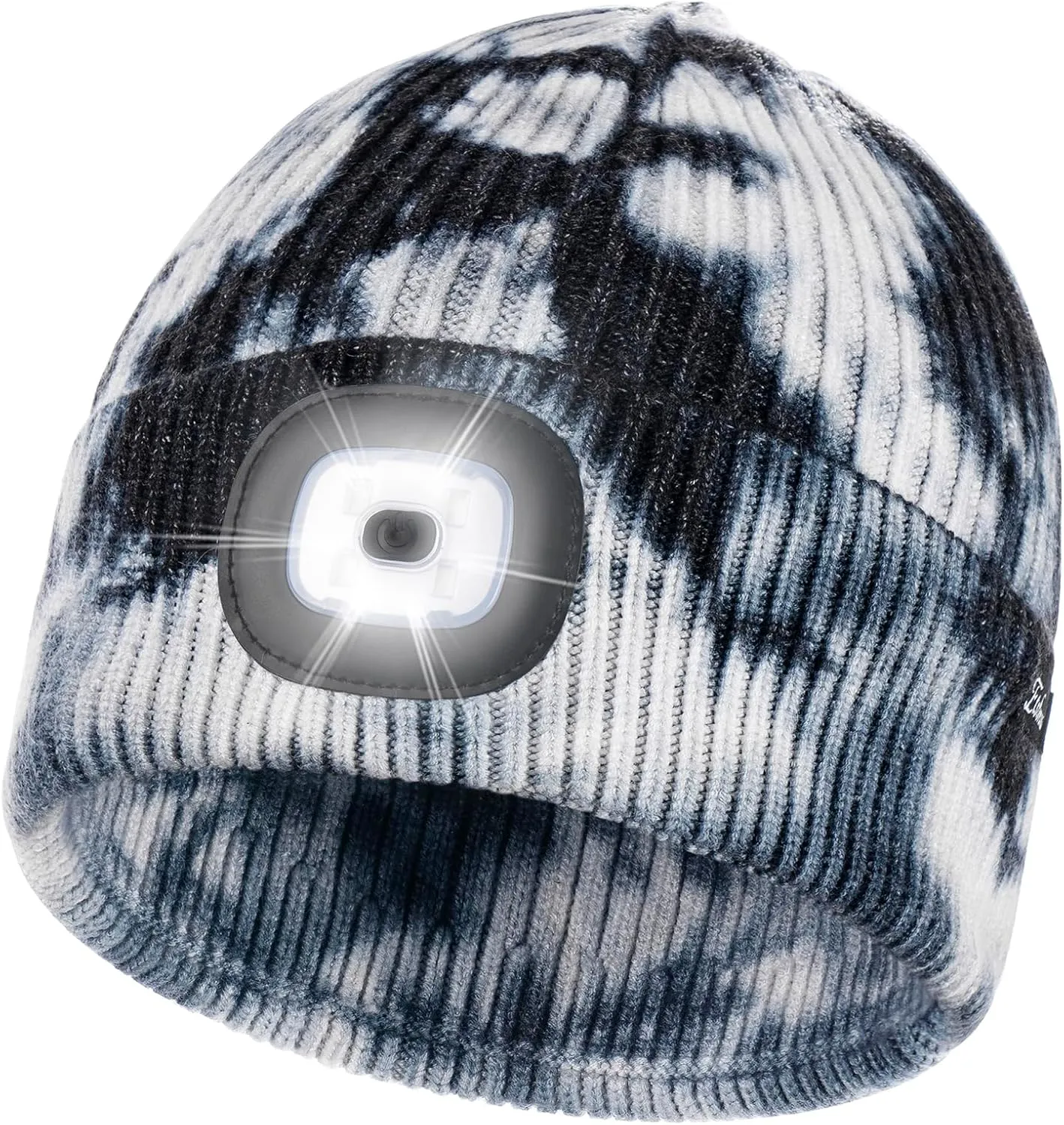 Etsfmoa Unisex Beanie with The Light Gifts for Men Dad Father USB Rechargeable Caps