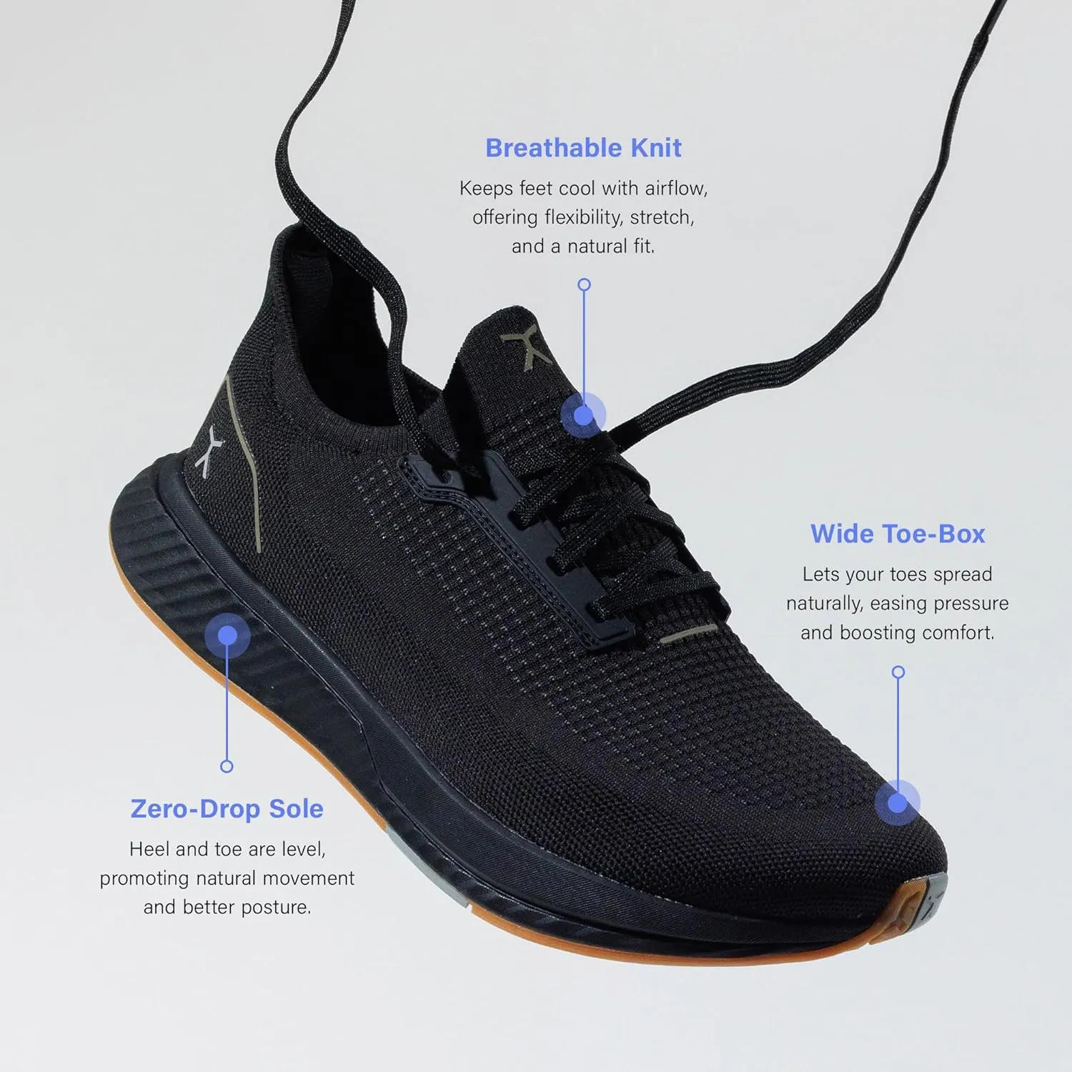 FLUX FOOTWEAR Adapt Runners for Women and Mens Barefoot Minimalist Shoes  Wide Toe Box, Zero Drop Sole, Lightweight & Flexible, Perfect for Walking, Running and Everyday Comfort