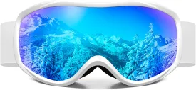 FMY Snowboard/Ski Goggles for Adult,Over Glasses Anti Fog UV Protection Skiing Goggles for Men Women Youth