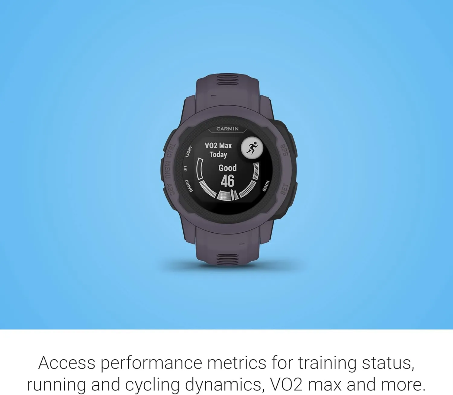 Garmin Instinct 2S, Smaller-Sized GPS Outdoor Watch, Multi-GNSS Support, Tracback Routing, Deep Orchid