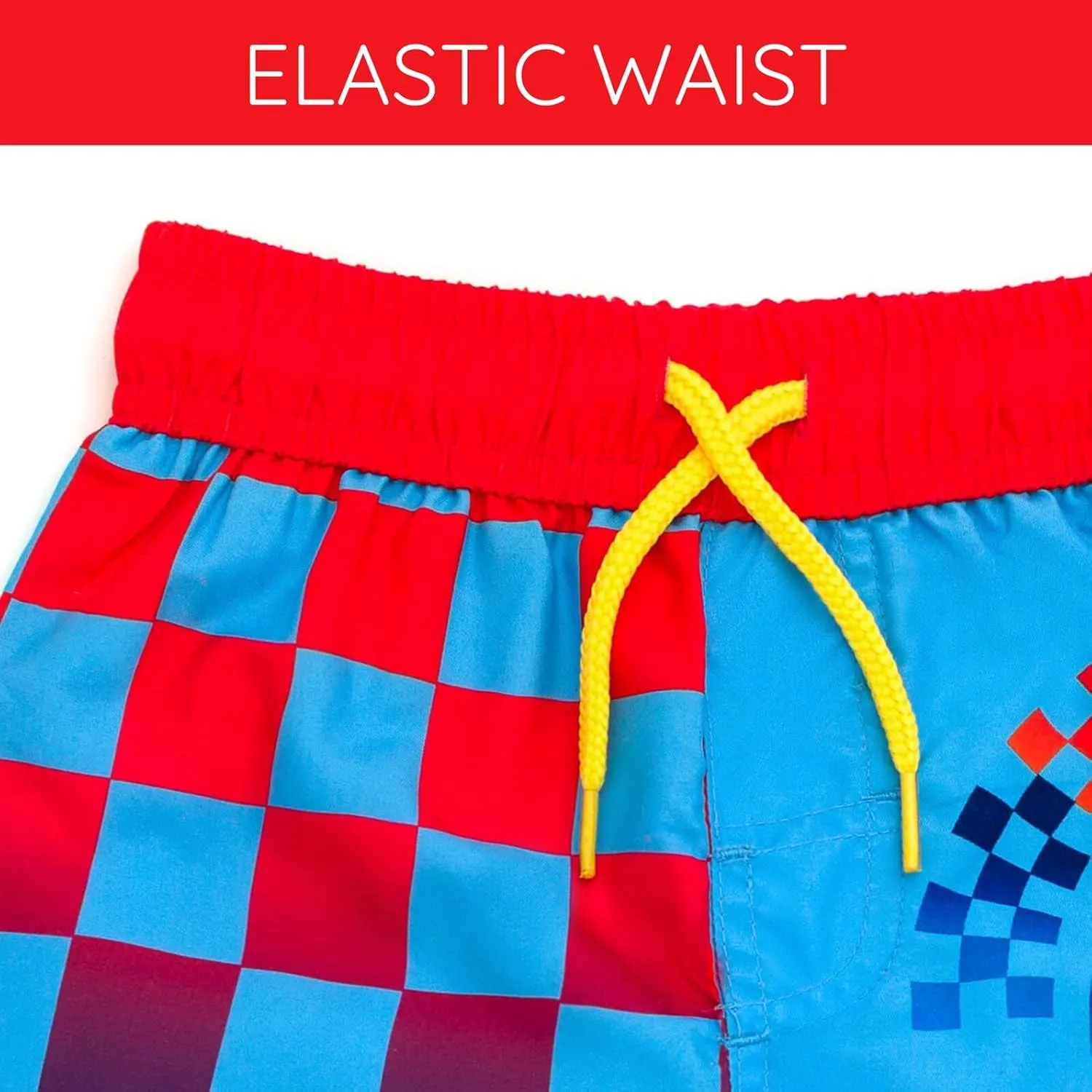 Hot Wheels UPF 50  Swim Trunks Toddler to Little Kid Sizes (3T - 7-8)