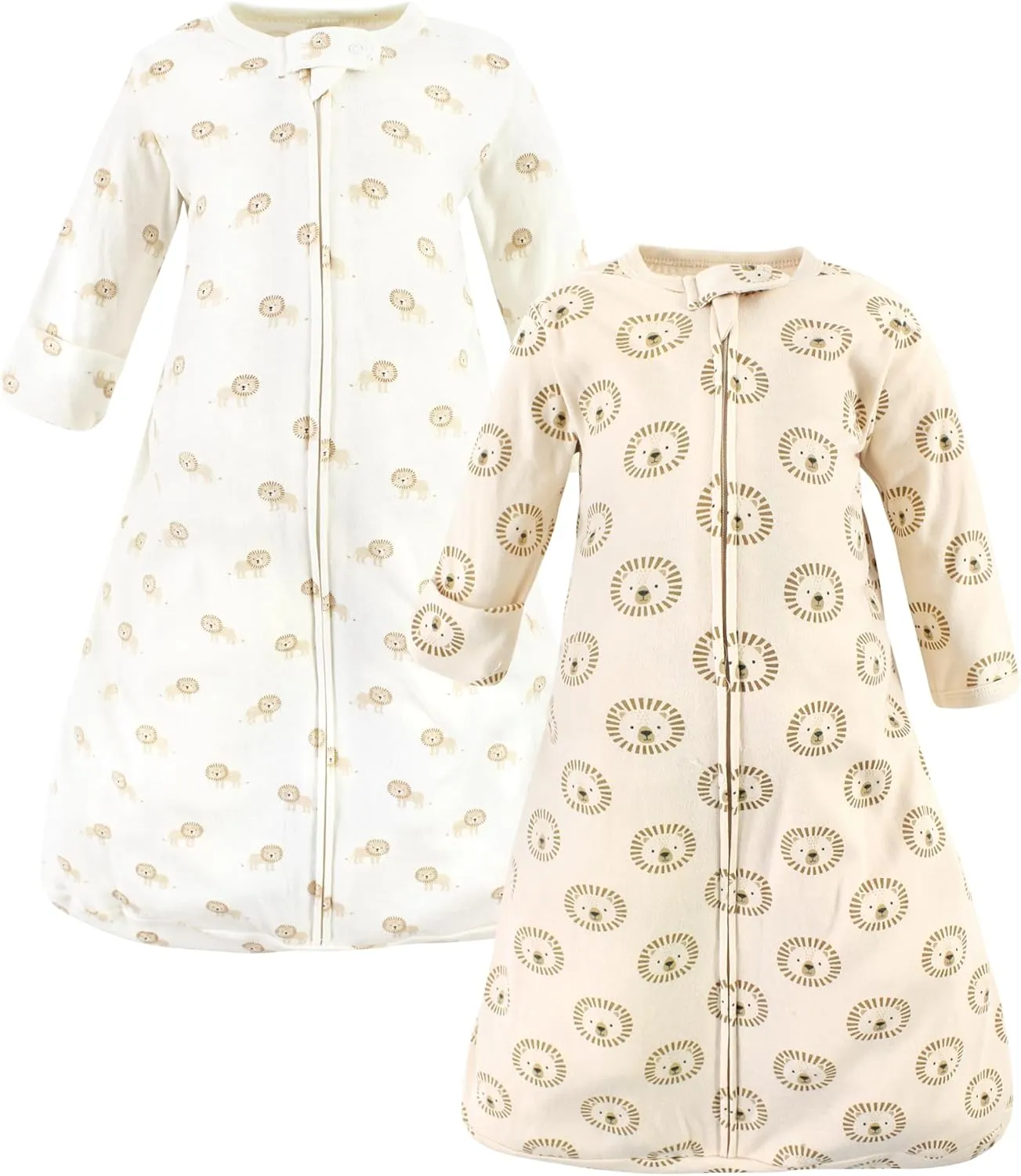 Hudson Baby BabyCotton Long-Sleeve Wearable Sleeping Bag, Sack, Blanket