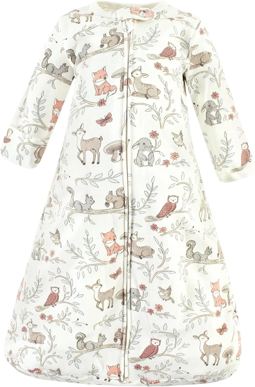 Hudson Baby BabyCotton Long-Sleeve Wearable Sleeping Bag, Sack, Blanket