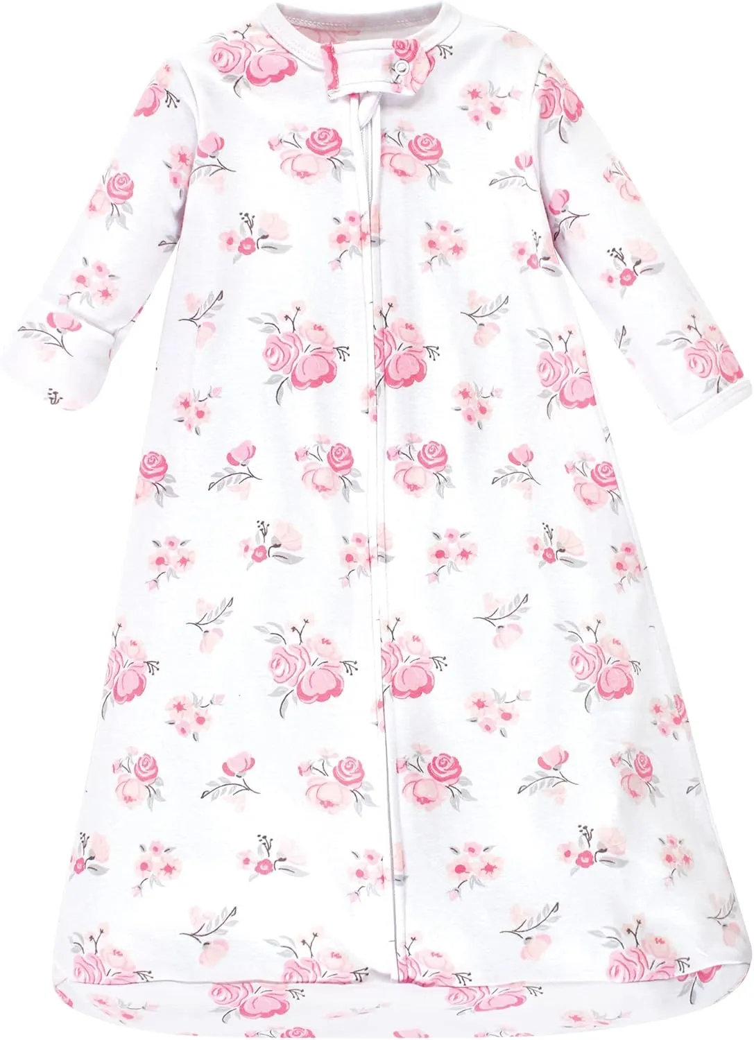 Hudson Baby BabyCotton Long-Sleeve Wearable Sleeping Bag, Sack, Blanket