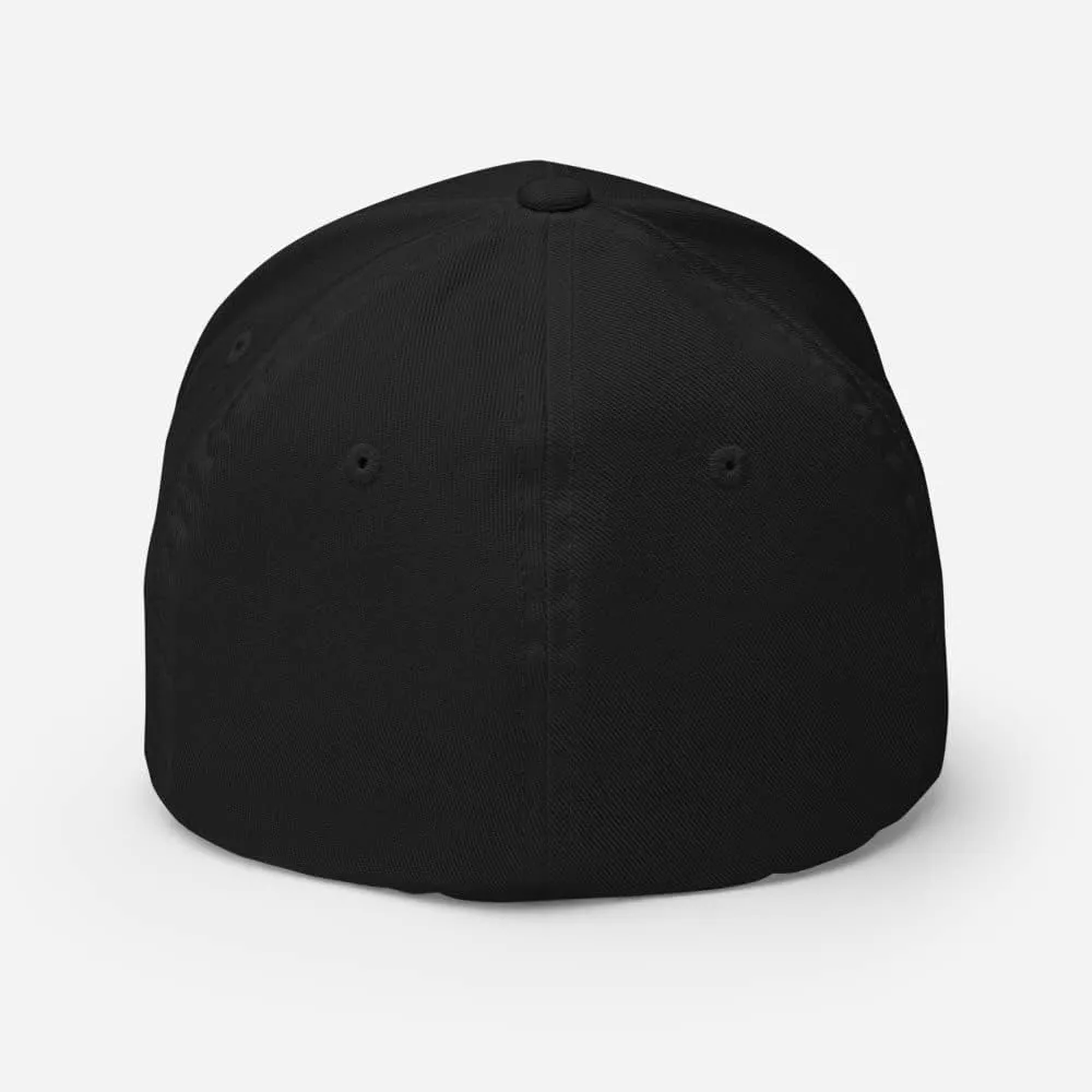 ICE Hat - Embroidered Structured Flex Fit Baseball Cap US Immigration Customs Border Hat