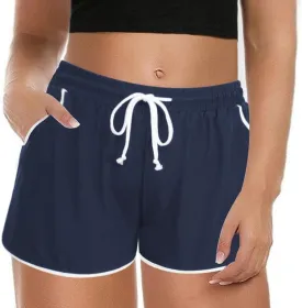 IN'VOLAND Women's Plus Size Swim Shorts Quick Dry Beach Boardshorts Swimwear Bottom Trunks with Pockets 2025