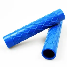 Kayak Paddle-Grips Accessories Non-Slip Silicone Wraps for Blister Prevention, Essential Kayaking Accessories for Take-Apart Paddles (Blue)