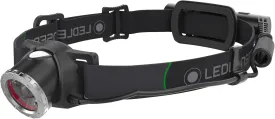 Ledlenser, MH10 Rechargeable Headlamp, High Power LED, Water Resistant, 600 Lumens, Hands-Free Light for Outdoor Use, Camping, Tactical, Hunting, Fishing, Black