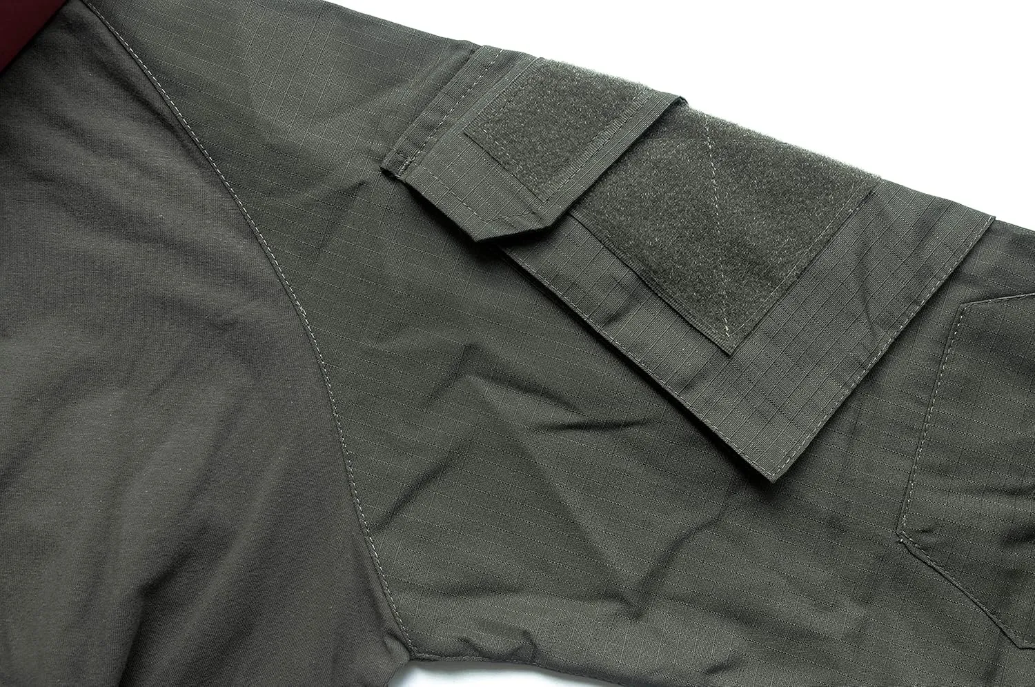 Men's Combat Airsoft Military Shirt 1/4 Zip Long Sleeve Slim Fit T-Shirts with Pockets
