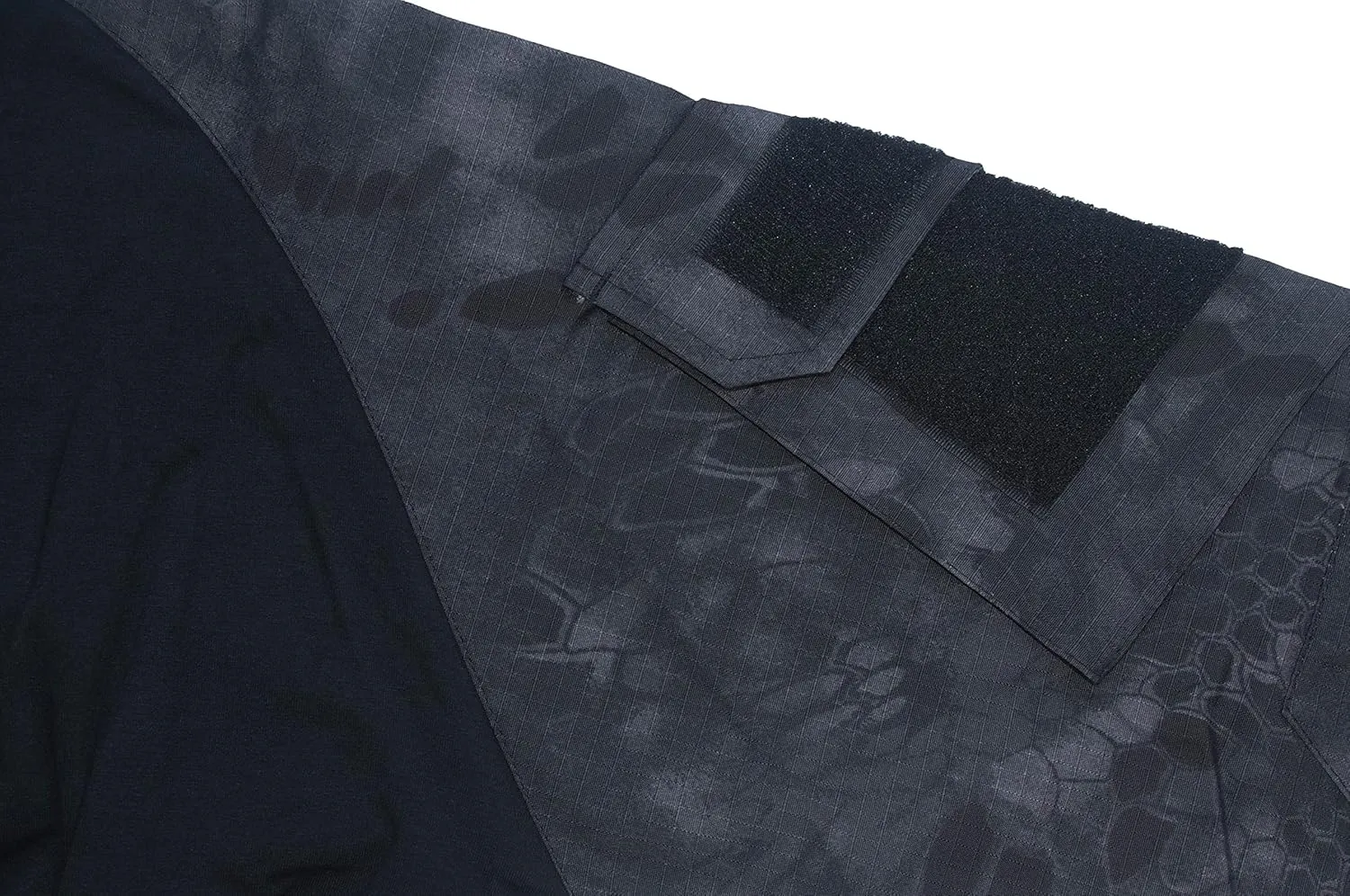 Men's Combat Airsoft Military Shirt 1/4 Zip Long Sleeve Slim Fit T-Shirts with Pockets