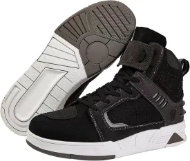 Motorcycle Leather Boots,Street Riding Shoes,Anti-Slip Side Zipper Shoes for Men and Women