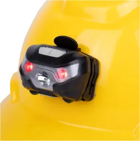 Rechargeable Hard Hat Light - Headlamp for Keeping Hands Free, Headlights for Head and LED Headlamp Flashlight, Hard Hat Lamp and Firefighter Helmet Light (Direct Mount)