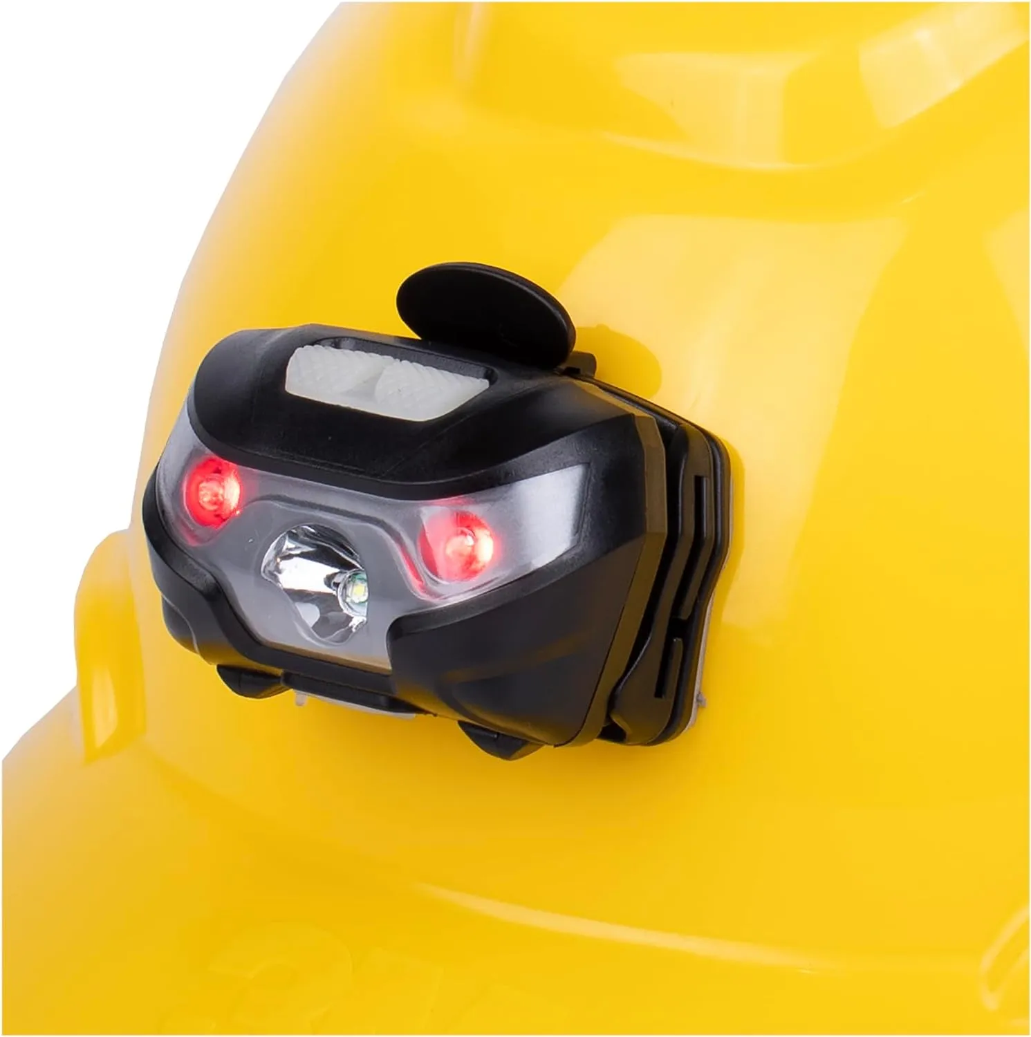 Rechargeable Hard Hat Light - Headlamp for Keeping Hands Free, Headlights for Head and LED Headlamp Flashlight, Hard Hat Lamp and Firefighter Helmet Light (Direct Mount)