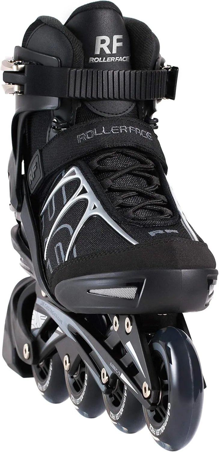 Rollerface RFSport Black Mens Adult Fitness, Sport and Recreation, Premium Inline Skate
