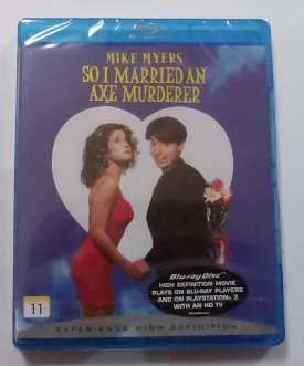 So I Married an Axe Murderer [Blu-ray] [1993] [2008] [Region Free]