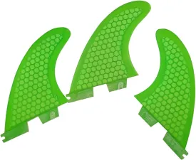 Surf SUP Fin 3 Pcs Surfboard Fin Surfing Fin Surf Tail Rudder Thruster Paddle Fin Replacement for Longboard Surfboard Paddleboard (6)