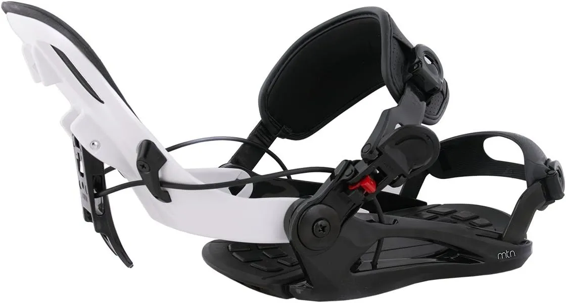 System MTN Men's 2025 Rear Entry Step in Style Snowboard Bindings