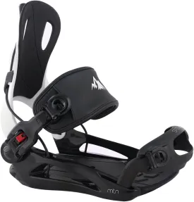 System MTN Men's 2025 Rear Entry Step in Style Snowboard Bindings