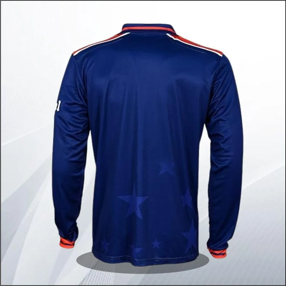 T-Shirt 2024 World Cup New Team USA Jersey T20 Cricket WC USA Cricket Team, Blue