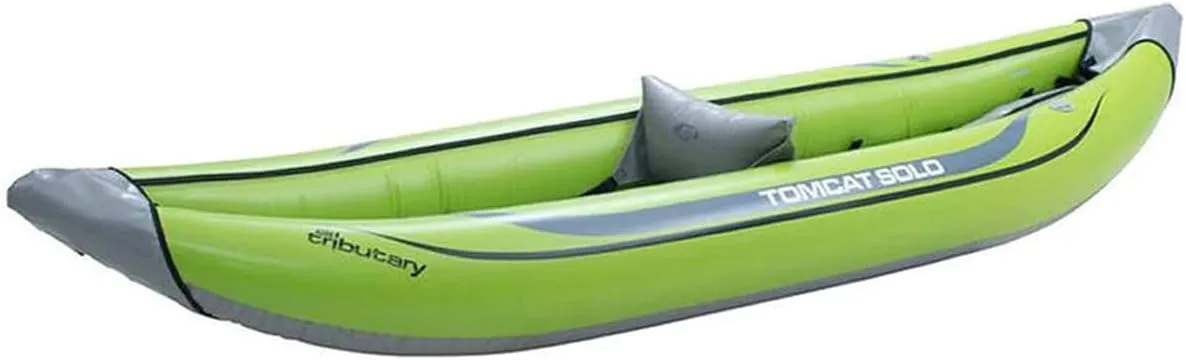 Tomcat Solo Inflatable Kayak, Limited Lime, 87120.03.102