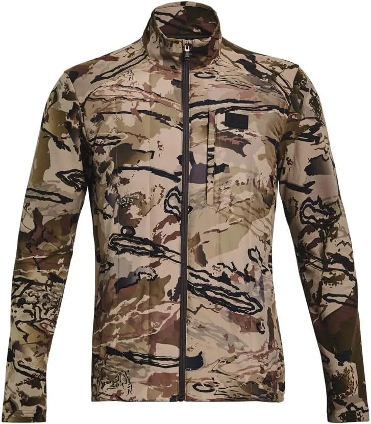 Under Armour Mens Sprint Hybrid Camo Jacket | Lightweight Insulated Hunting Jacket for Men | Camouflage Mid-Layer