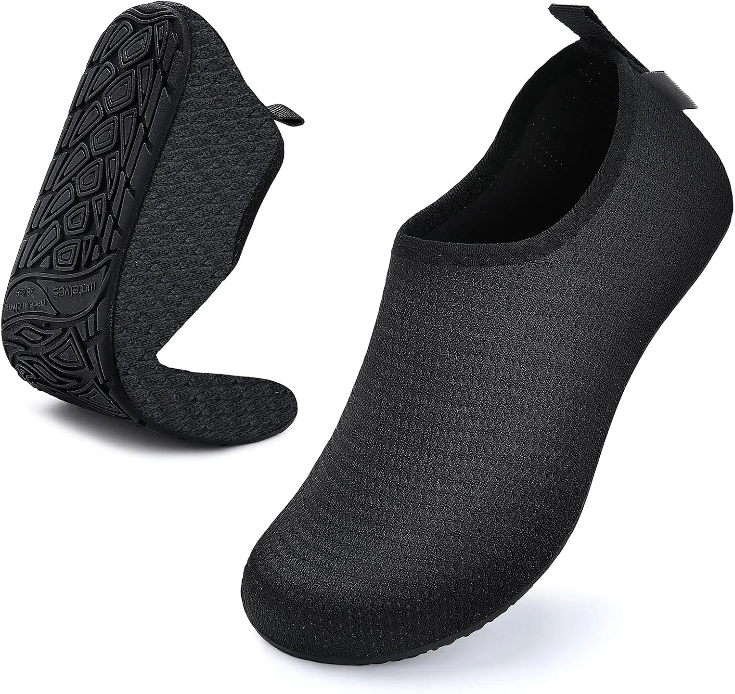 WateLves Womens and Mens Kids Water Shoes Barefoot Quick-Dry Aqua Socks for Beach Swim Surf Yoga Exercise