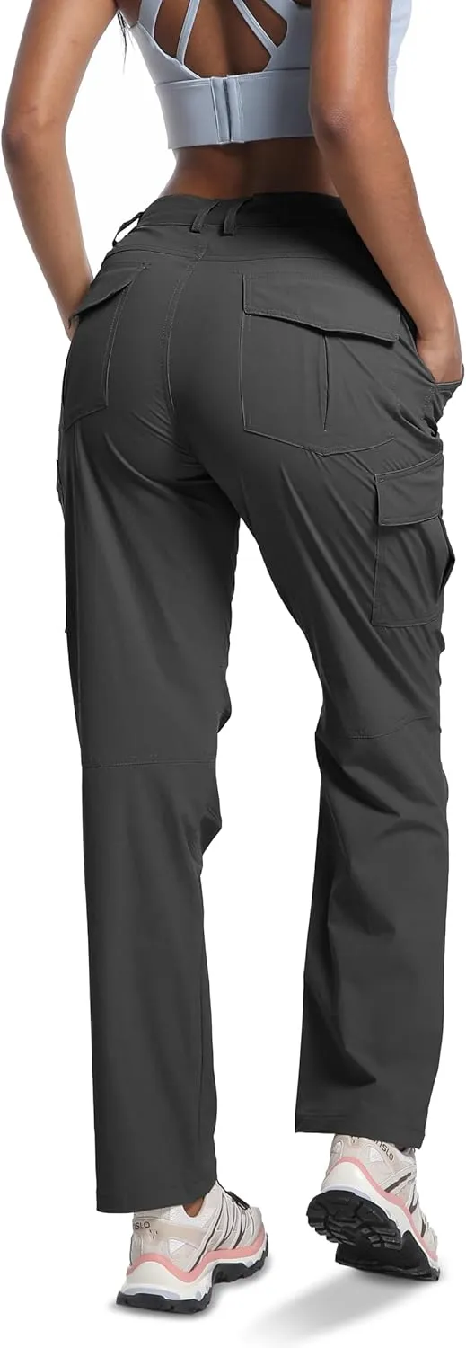 WENRONSTA Women's Hiking Cargo Pants Lightweight Quick Dry Waterproof UPF 50  Camping Fishing Travel Outdoor Work Pants